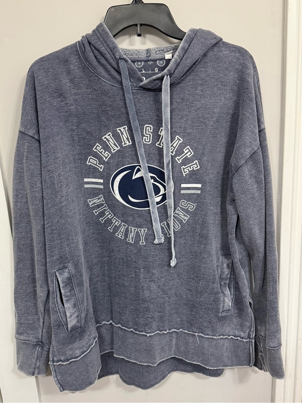 Pressbox Penn State Nittany Lions Women’s L Oversized Vintage Wash Hoodie
